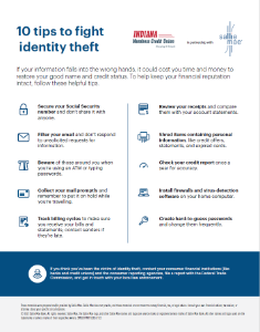 tips to fight identity theft